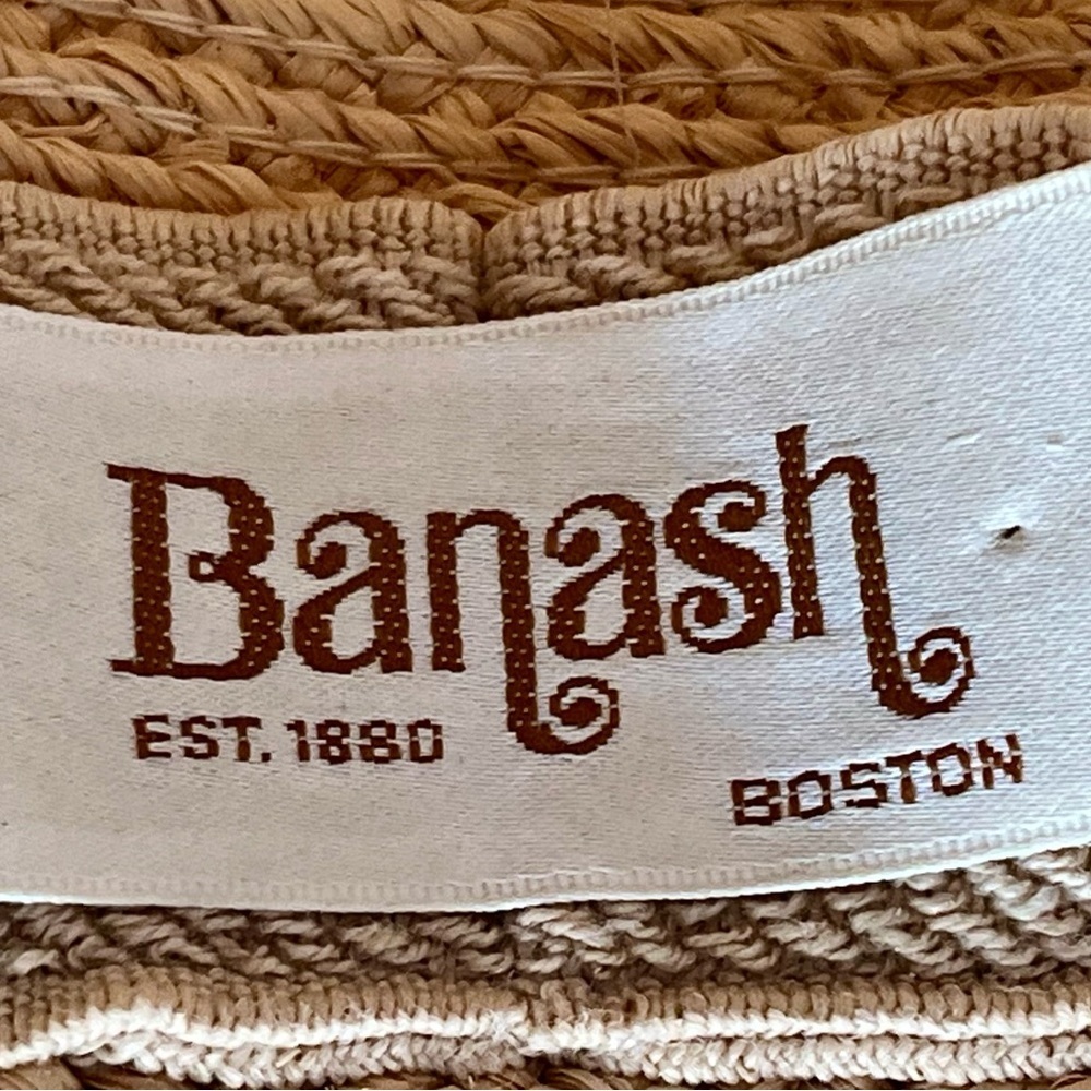 Banash Boston Stylish Straw Sun Hat - Picture 8 of 10
